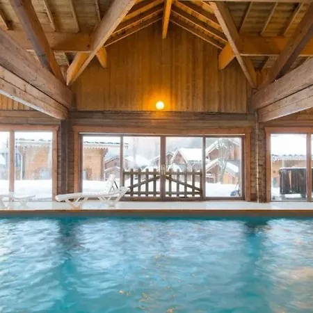 Cosy Et élégant 6-8pers, Ski, Piscine, Sauna Chalet