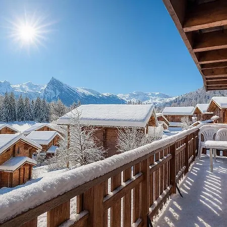 Cosy Et élégant 6-8pers, Ski, Piscine, Sauna Morillon